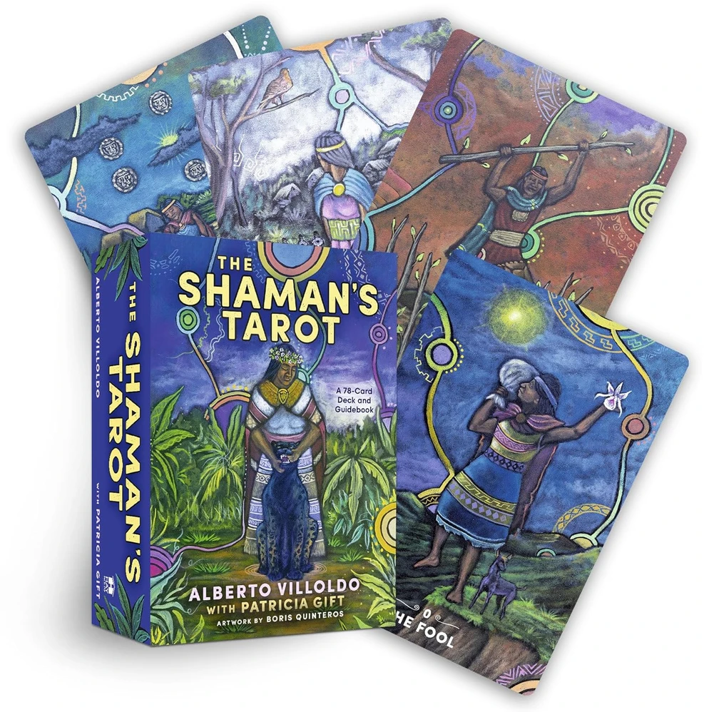 Šamano taro kortų kaladė „The Shaman’s Tarot“ su knygele (Hay House)