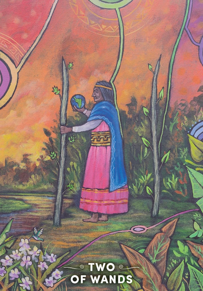 Šamano taro kortų kaladė „The Shaman’s Tarot“ su knygele (Hay House)