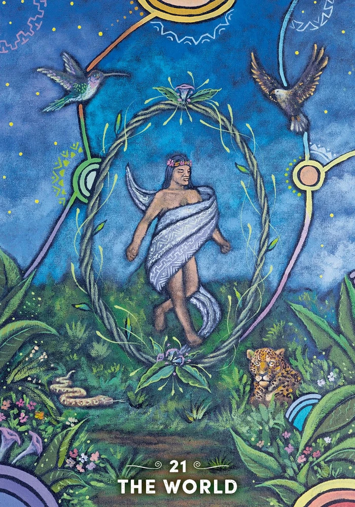Šamano taro kortų kaladė „The Shaman’s Tarot“ su knygele (Hay House)