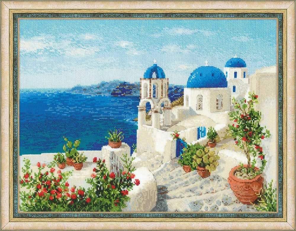 Santorini - rinkinys siuvinėjimui iš RIOLIS Nr:1644