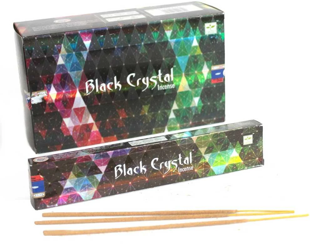 Smilkalai Satya Juodas Crystal