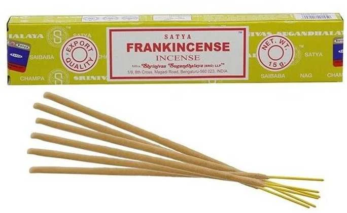 Smilkalų lazdelės Frankincense, Satya, 15g