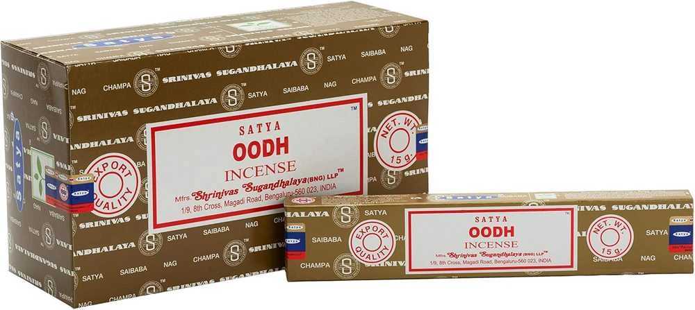 Smilkalų lazdelės Oodh, Satya, 15g