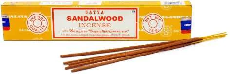 Smilkalų lazdelės Sandalwood, Satya, 15g