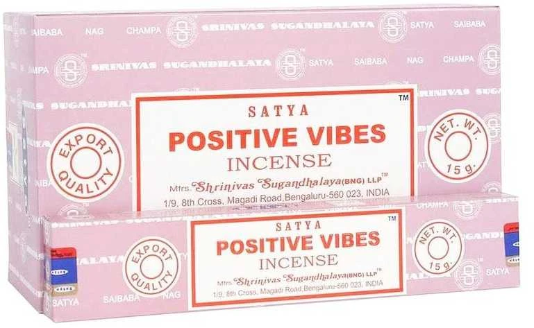 Smilkalų lazdelės Positive Vibes, Satya,15 g