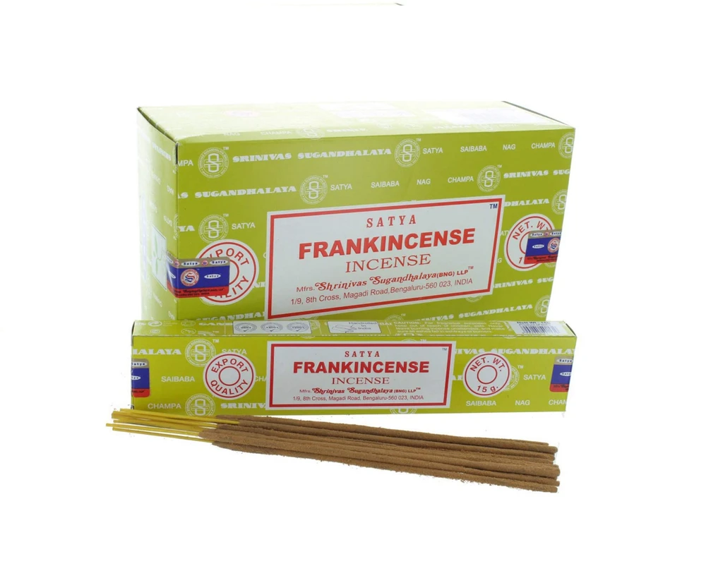 Smilkalų lazdelės Frankincense, Satya, 15g