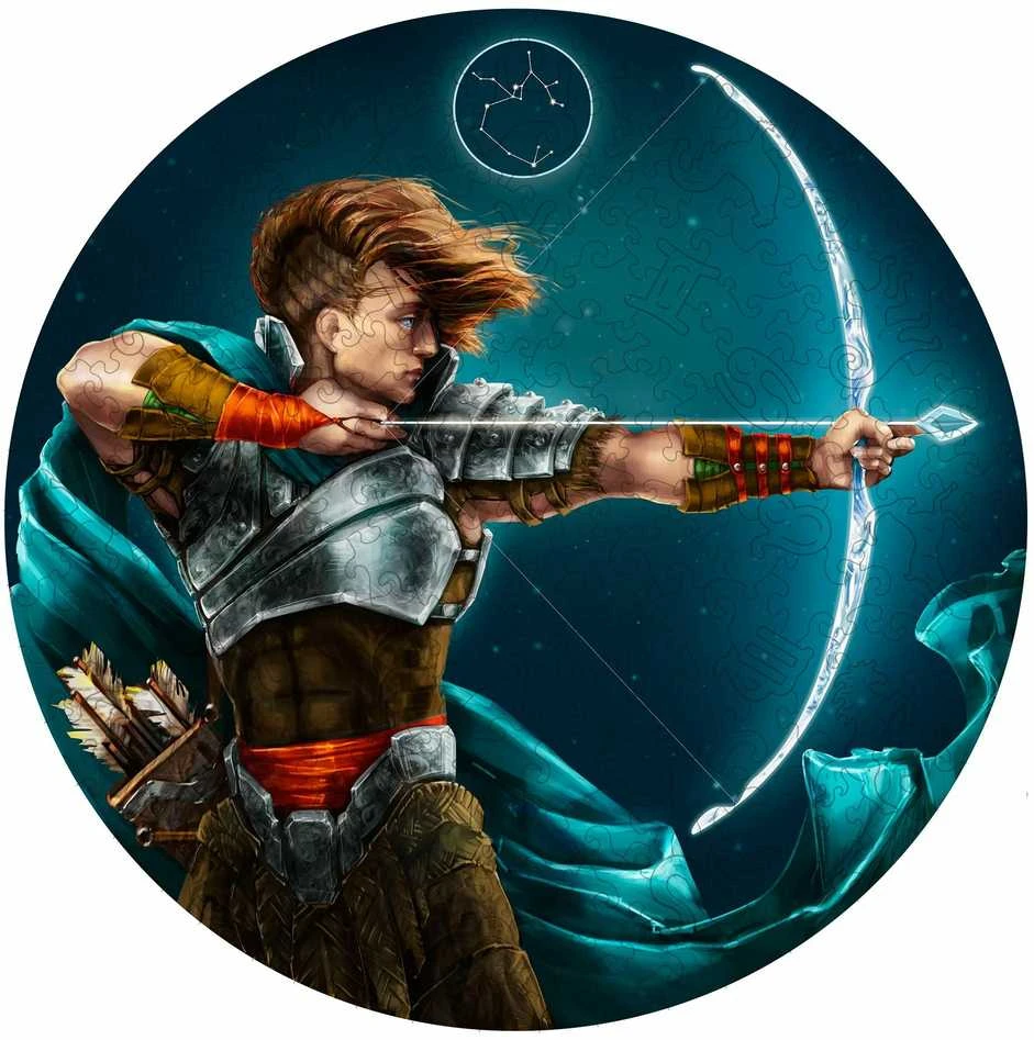 Fantasy Puzzles Šaulys (Zodiakai) Dėlionė Iš Medžio (200 detalių)