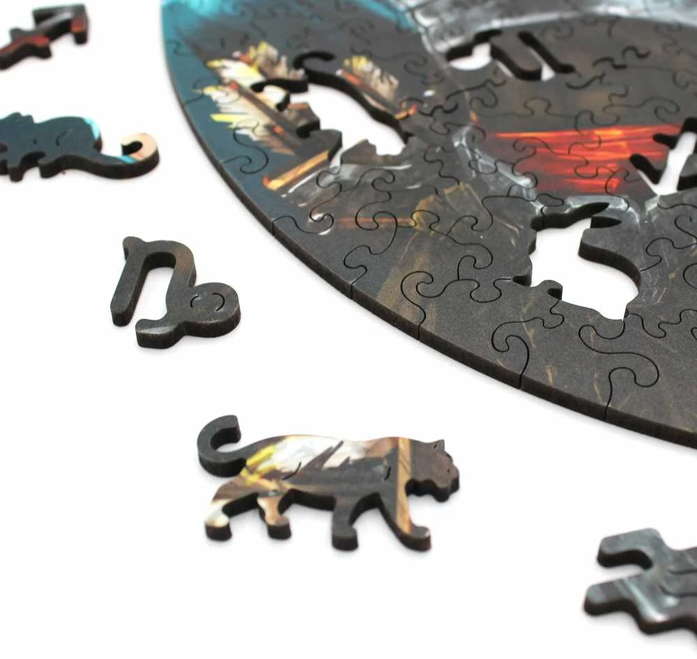 Fantasy Puzzles Šaulys (Zodiakai) Dėlionė Iš Medžio (200 detalių)