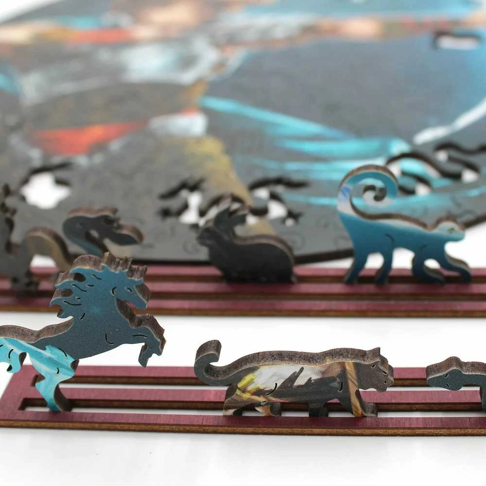 Fantasy Puzzles Šaulys (Zodiakai) Dėlionė Iš Medžio (200 detalių)