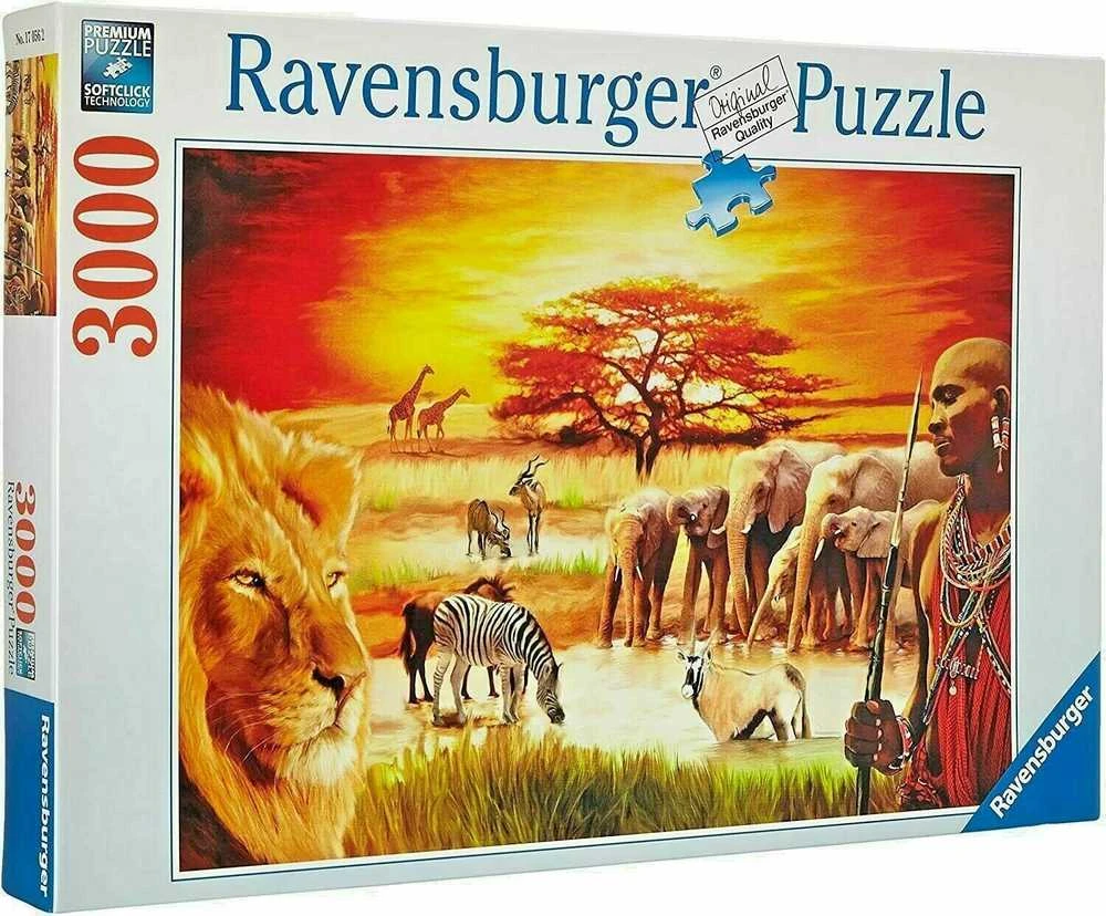 Ravensburger Dėlionė 3000 vnt. - Afrika