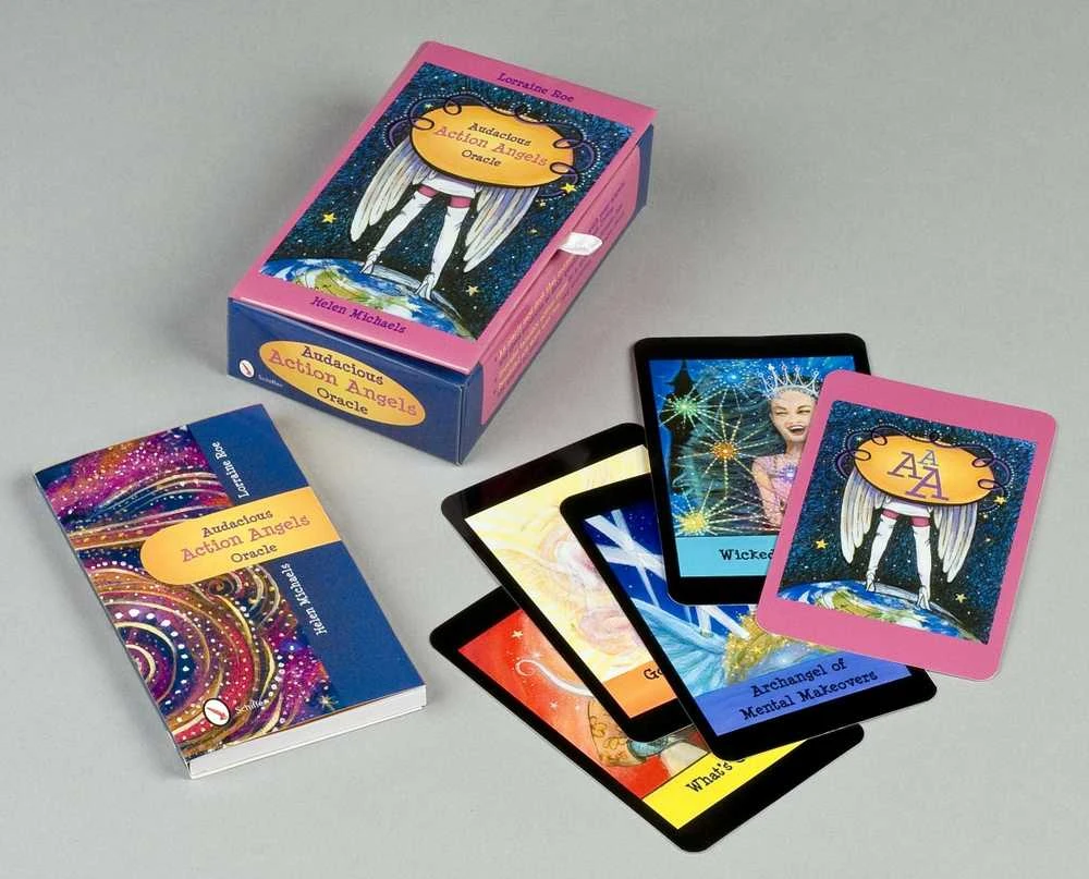 Schiffer Publishing Audacious Action Angels Oracle Kortos
