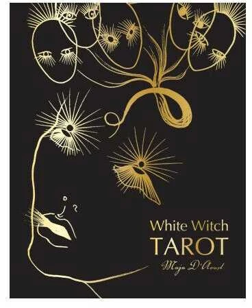 Schiffer Publishing Baltas Witch Tarot Kortos