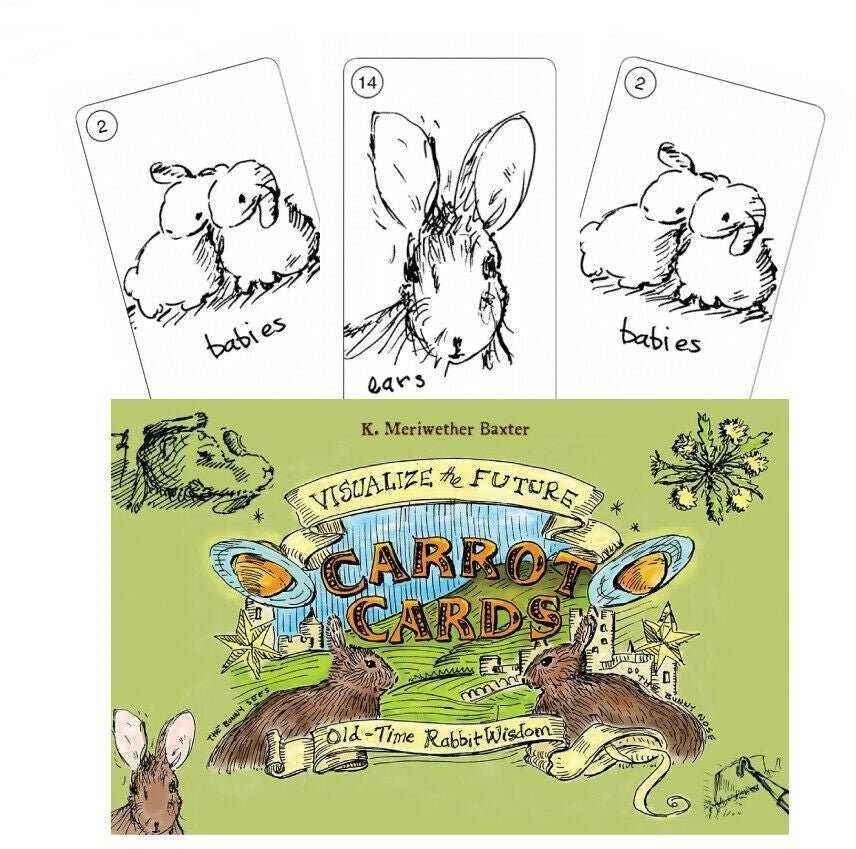 Schiffer Publishing Carrot Cards Taro Kortos