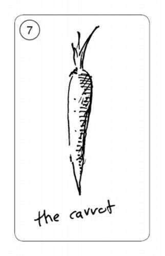 Schiffer Publishing Carrot Cards Taro Kortos