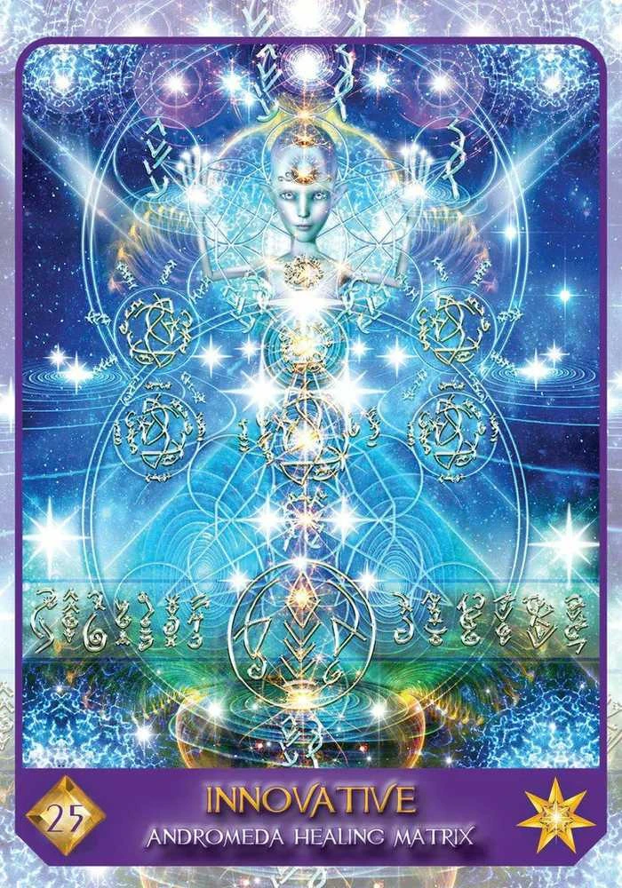 Schiffer Publishing Celestial Frequencies Oracle Cards And Activators Oracle Kortos