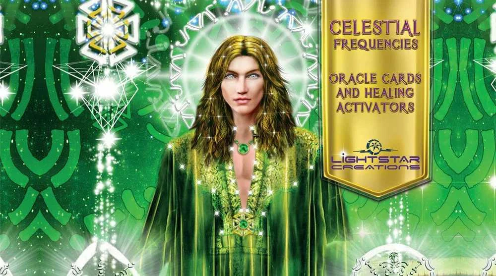 Schiffer Publishing Celestial Frequencies Oracle Cards And Activators Oracle Kortos