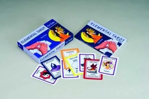 Schiffer Publishing Elemental Tarot For Kids Kortos
