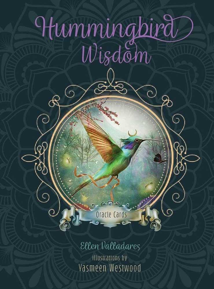 KNYGA Schiffer Publishing Hummingbird Wisdom Oracle Kortos