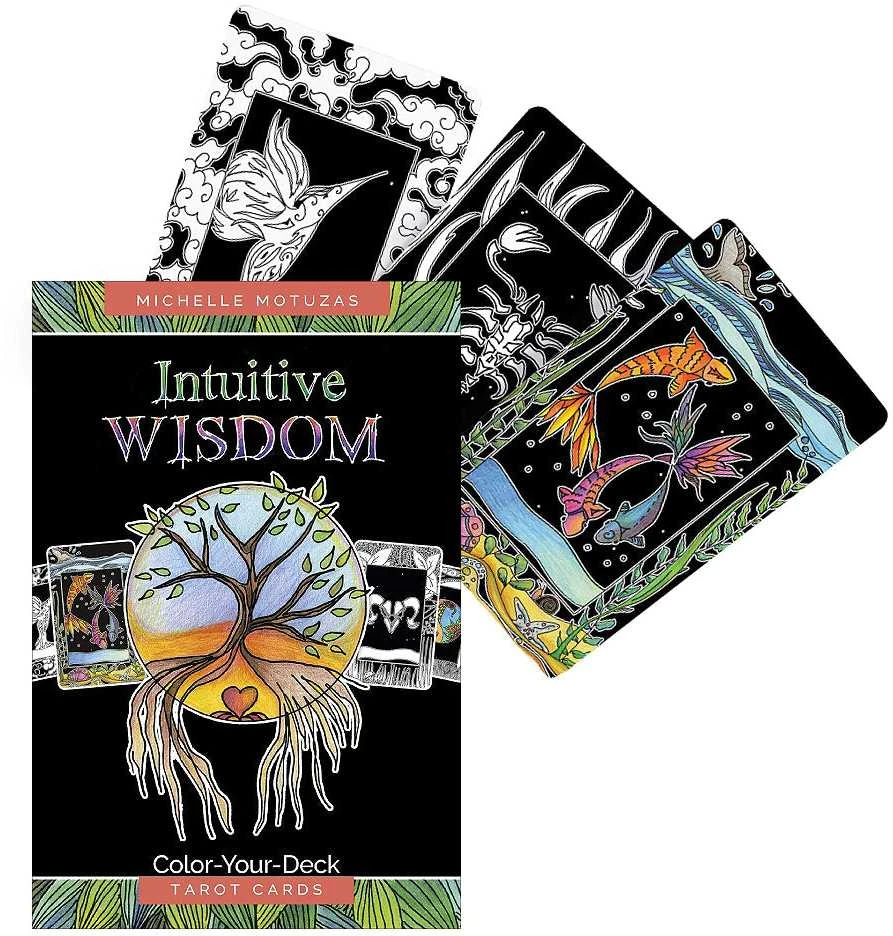 Schiffer Publishing Intuitive Wisdom Tarot Kortos Ir Knyga