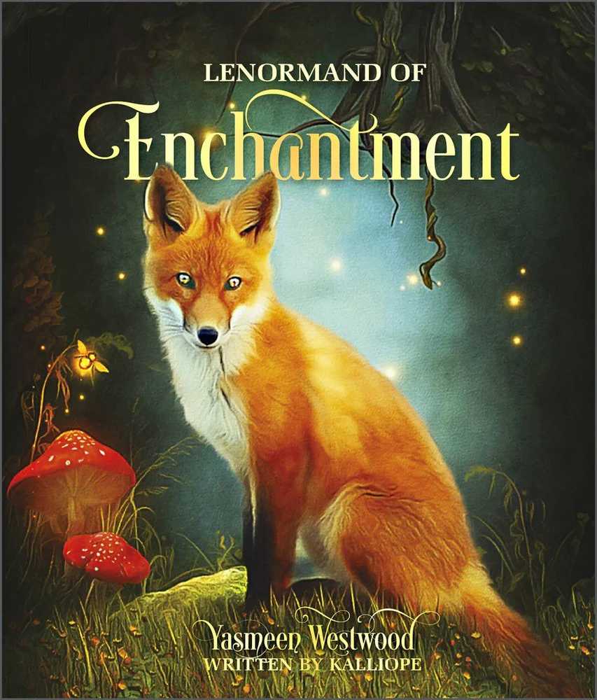 KNYGA Schiffer Publishing Lenormand of Enchantment kortos