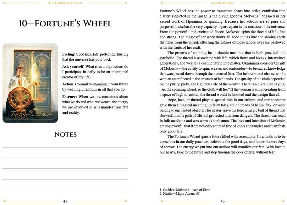 KNYGA Schiffer Publishing Ukrainos taro kortos – 78 kortos + vadovėlis, įkvėptos folkloro ir mitų