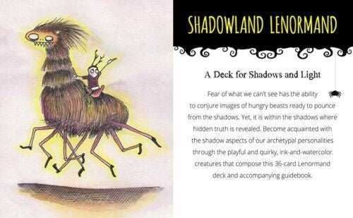 Schiffer Publishing Shadowland Lenormand Cards Taro Kortos
