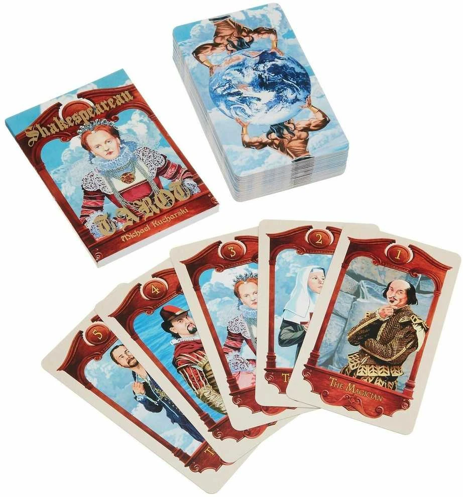 Schiffer Publishing Shakespearean Taro kortos