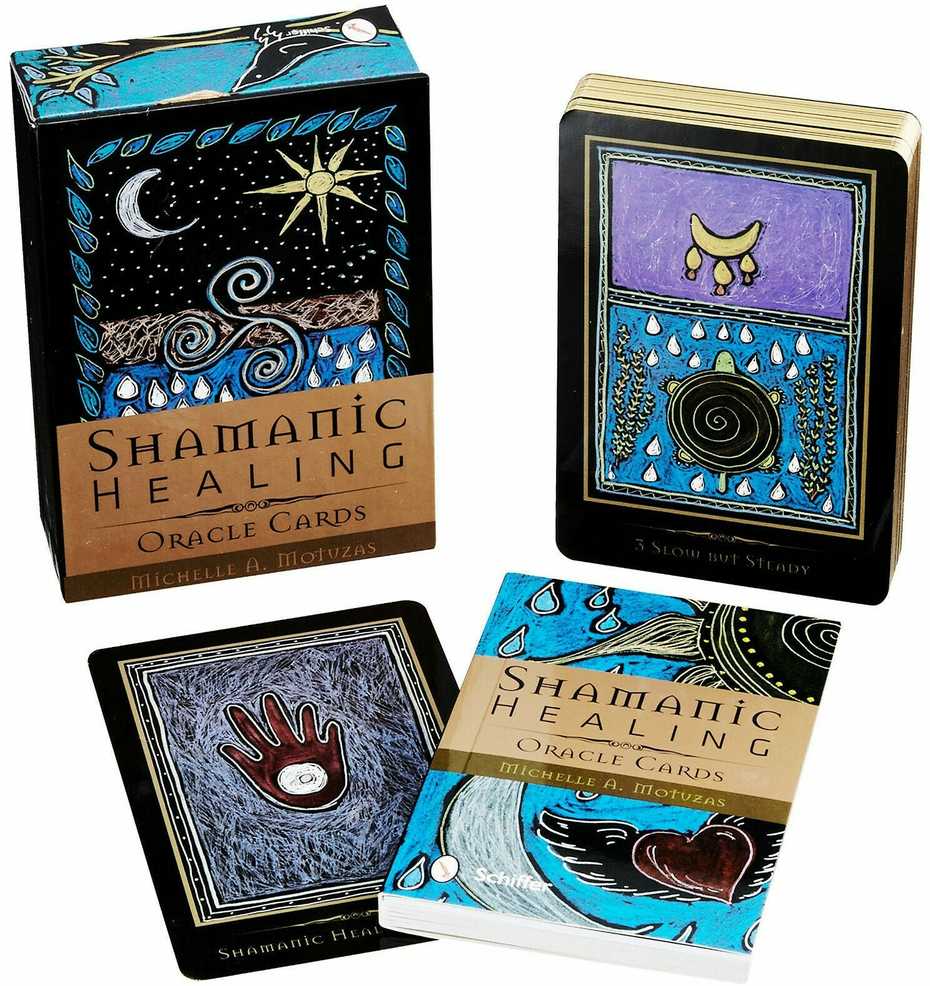 KNYGA Schiffer Publishing Shamanic Oracle Kortos