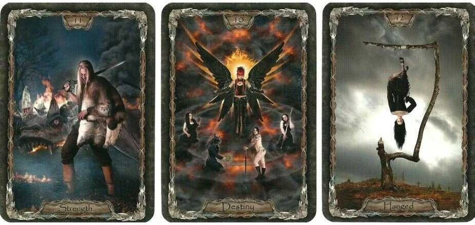 Schiffer Publishing Tarot Gothica Kortos