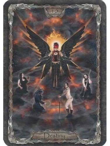 Schiffer Publishing Tarot Gothica Kortos