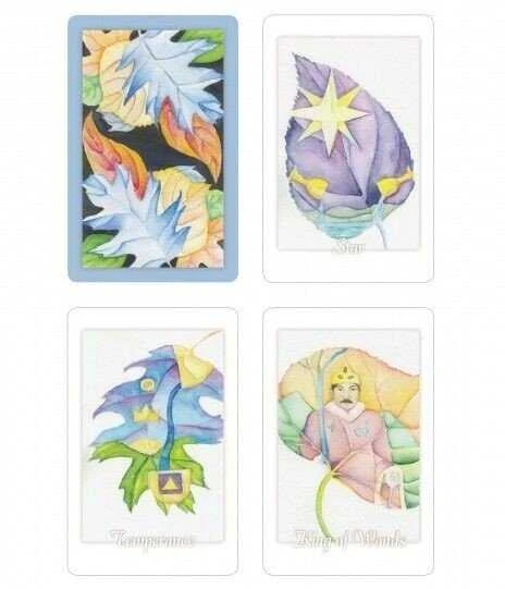 Schiffer Publishing Tarot Leaves Taro Kortos