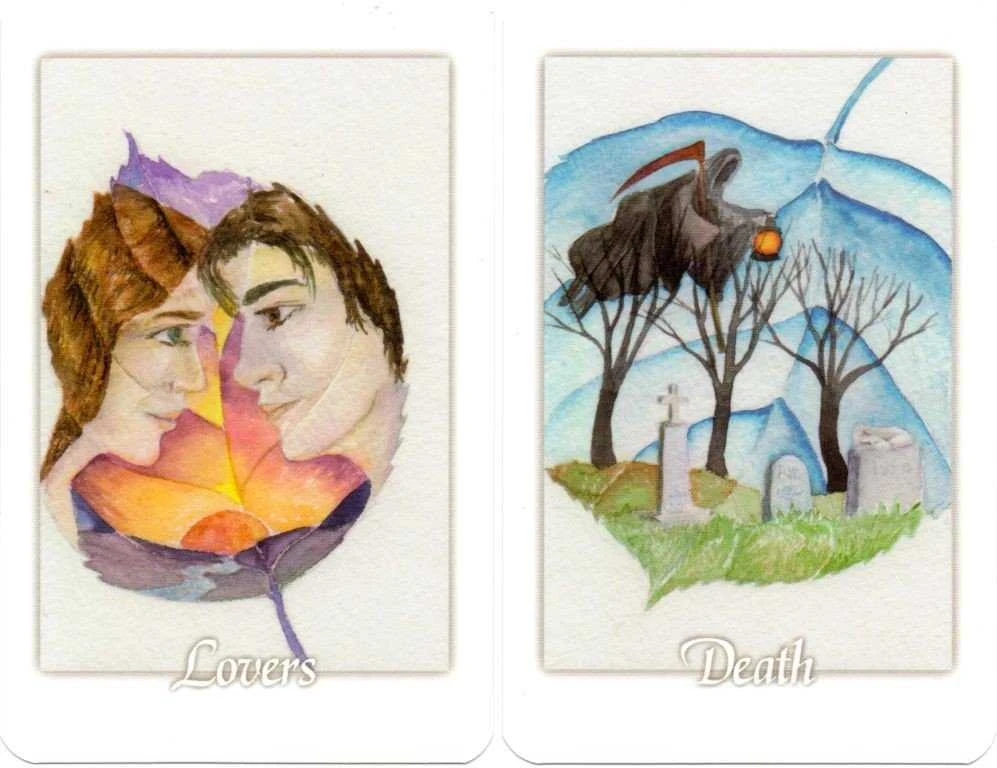 Schiffer Publishing Tarot Leaves Taro Kortos