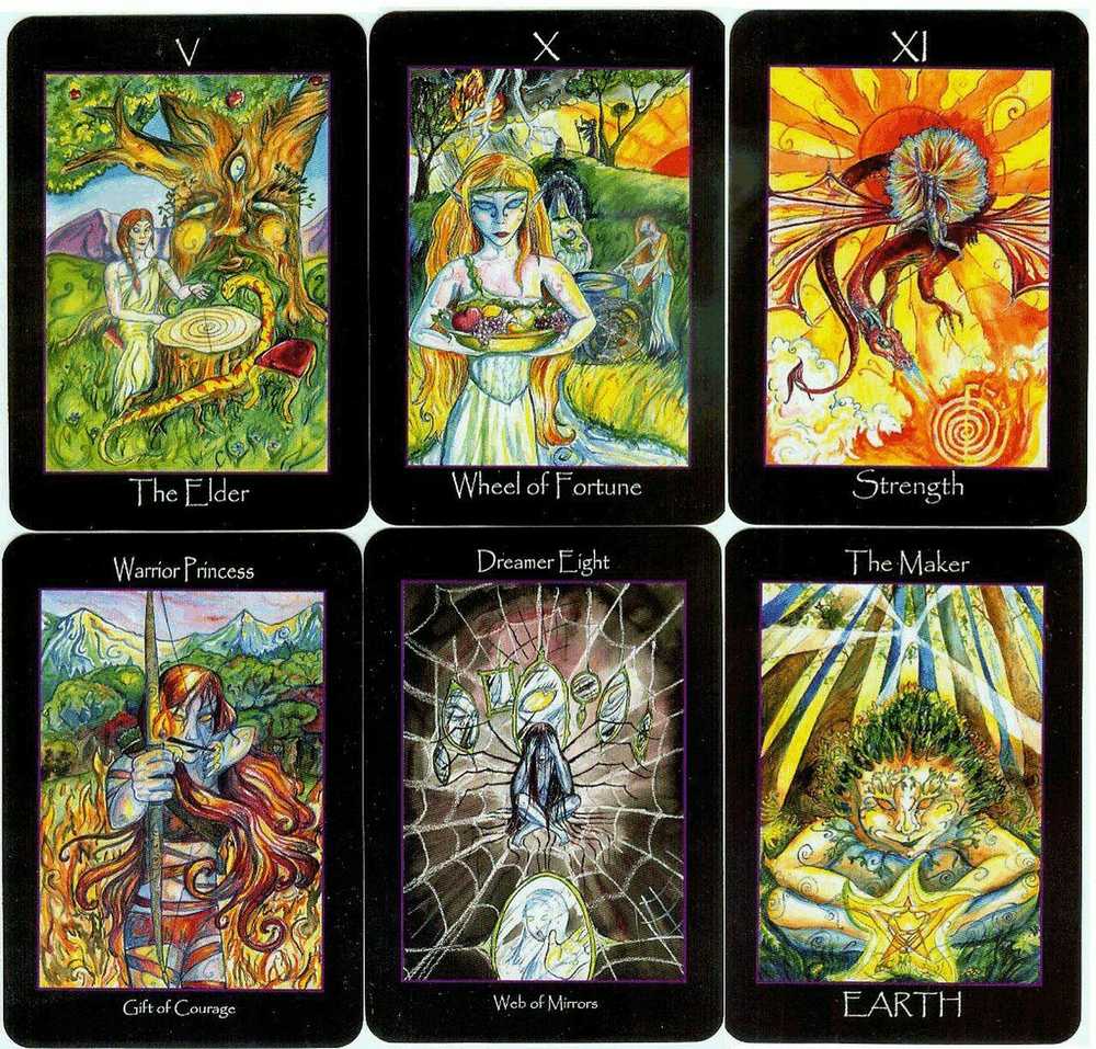 KNYGA Schiffer Publishing Tarot Of The Sidhe Kortos