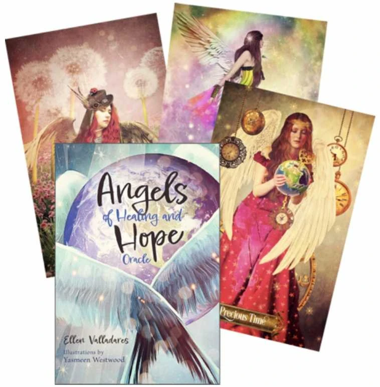 Schiffer Publishing The Angels of and Hope Oracle kortos