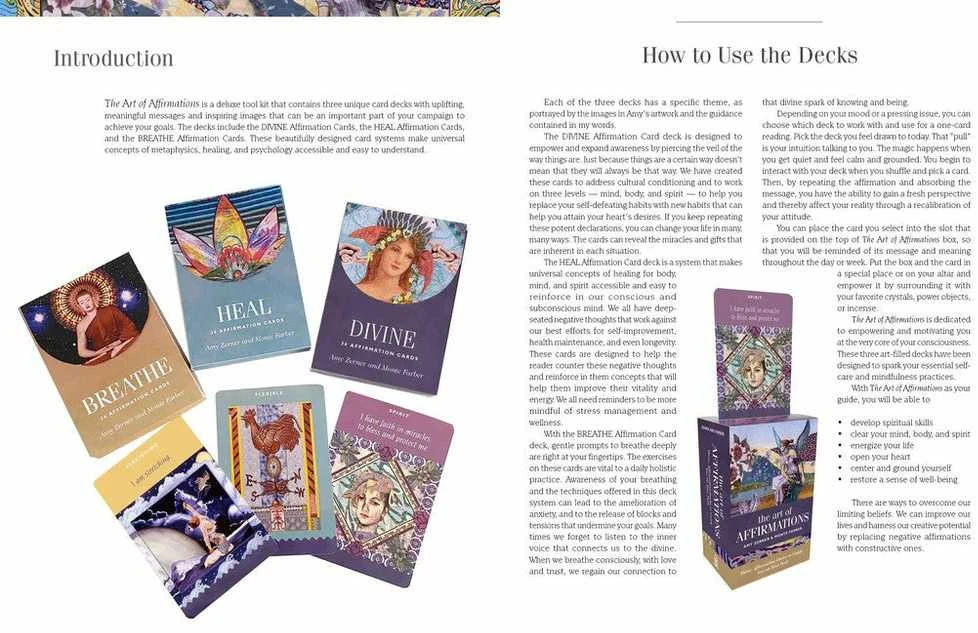 Schiffer Publishing The Art Of Affirmations Oracle Kortos