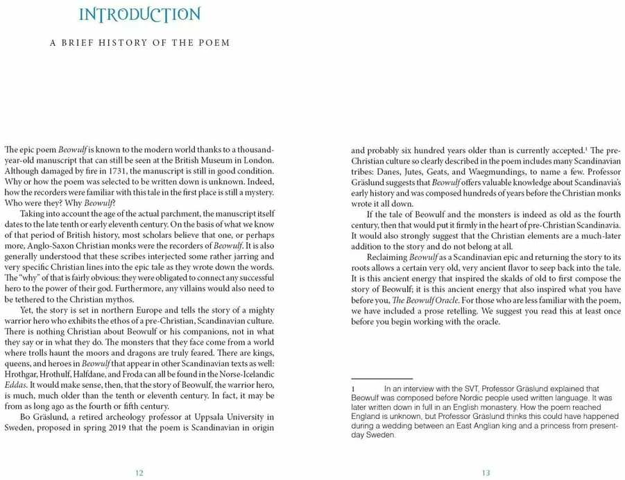 Schiffer Publishing The Beowulf Oracle Kortos