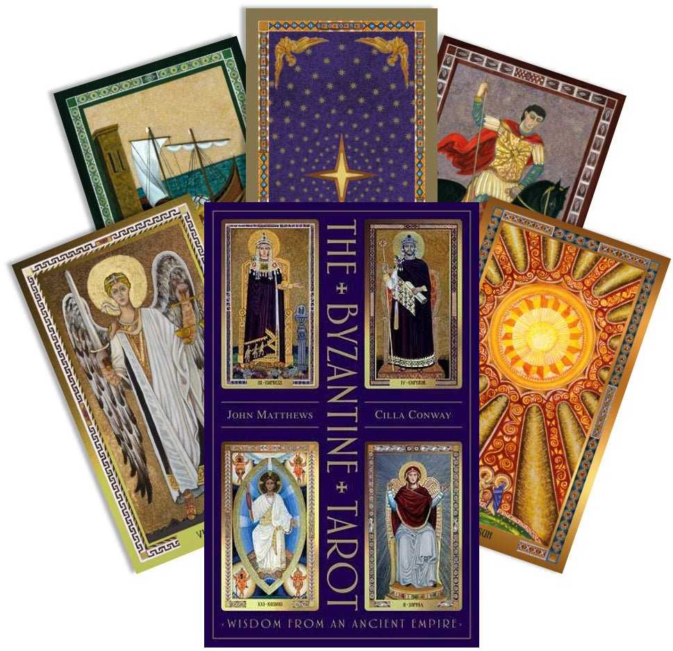 Schiffer Publishing The Byzantine Tarot Kortos Ir Knyga