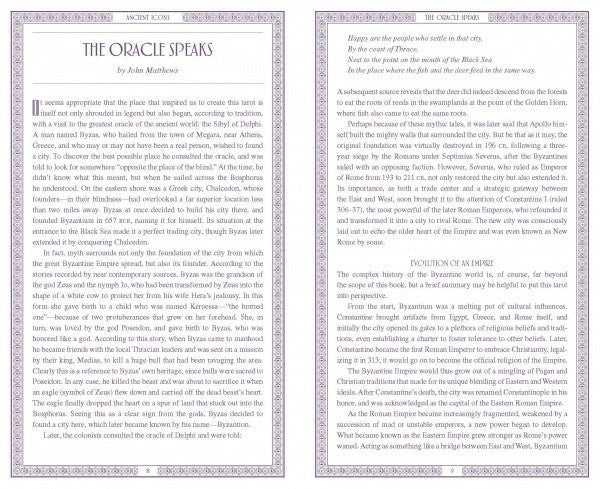 Schiffer Publishing The Byzantine Tarot Kortos Ir Knyga