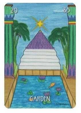 Schiffer Publishing The Egyptian Lenormand Kortos