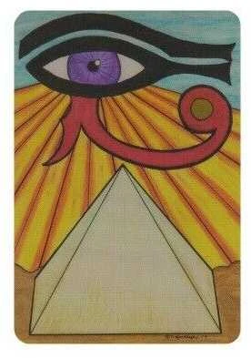 Schiffer Publishing The Egyptian Lenormand Kortos