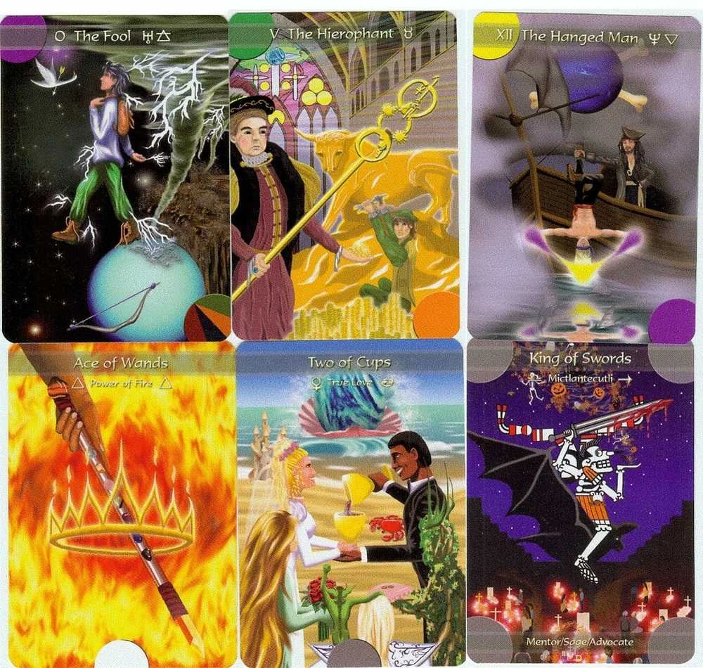 Schiffer Publishing The Kingdom Within Tarot Kortos