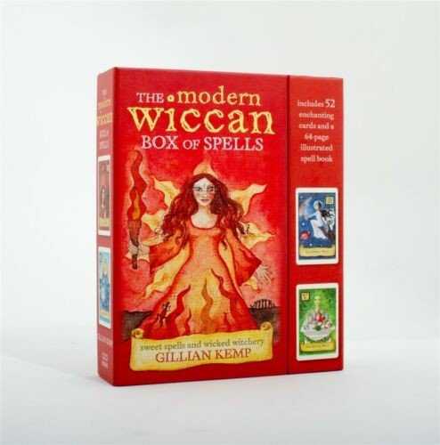 KNYGA Schiffer Publishing The Modern Wiccan Box Of Spells Cards Burtų Kortos