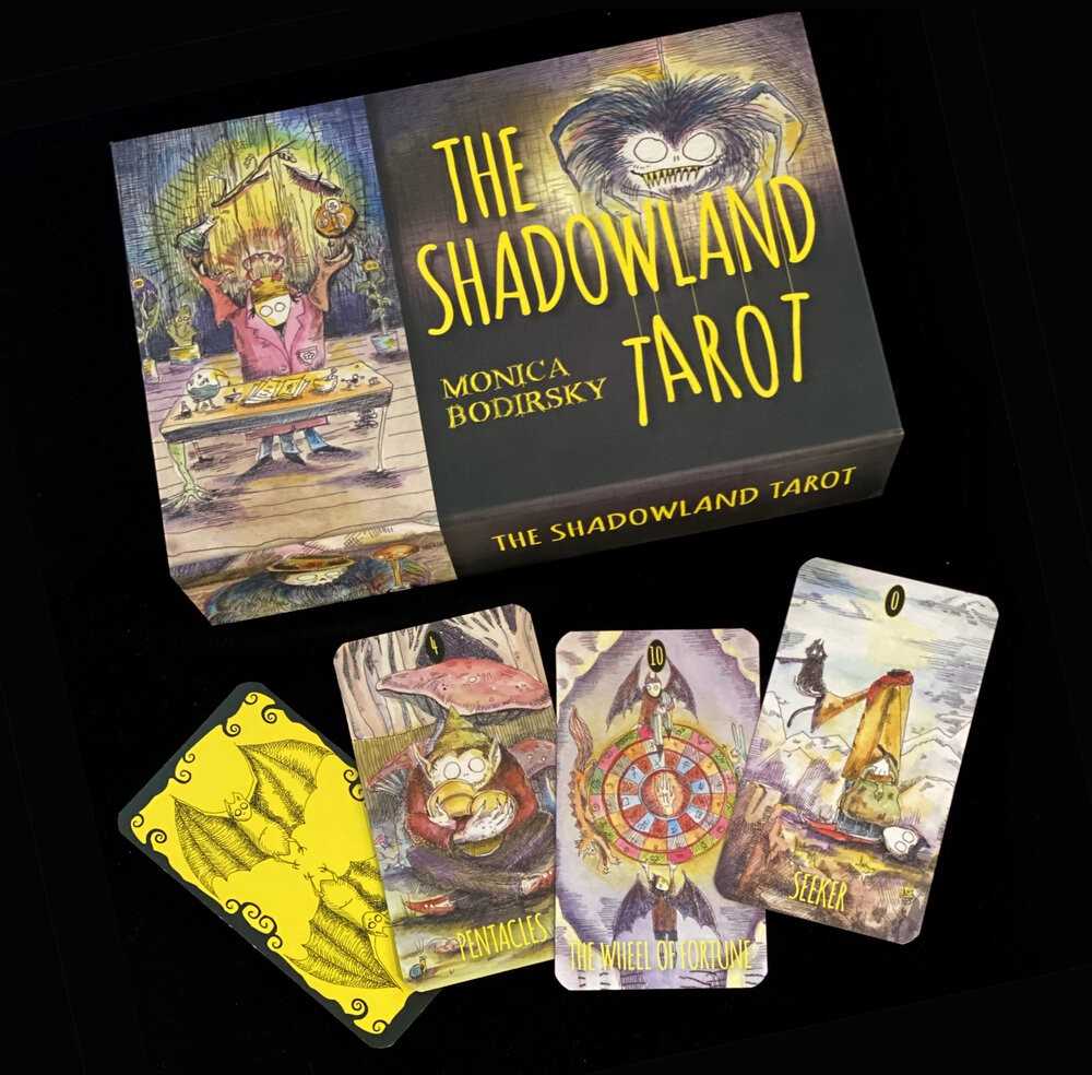 KNYGA Schiffer Publishing The Shadowland Tarot Kortos