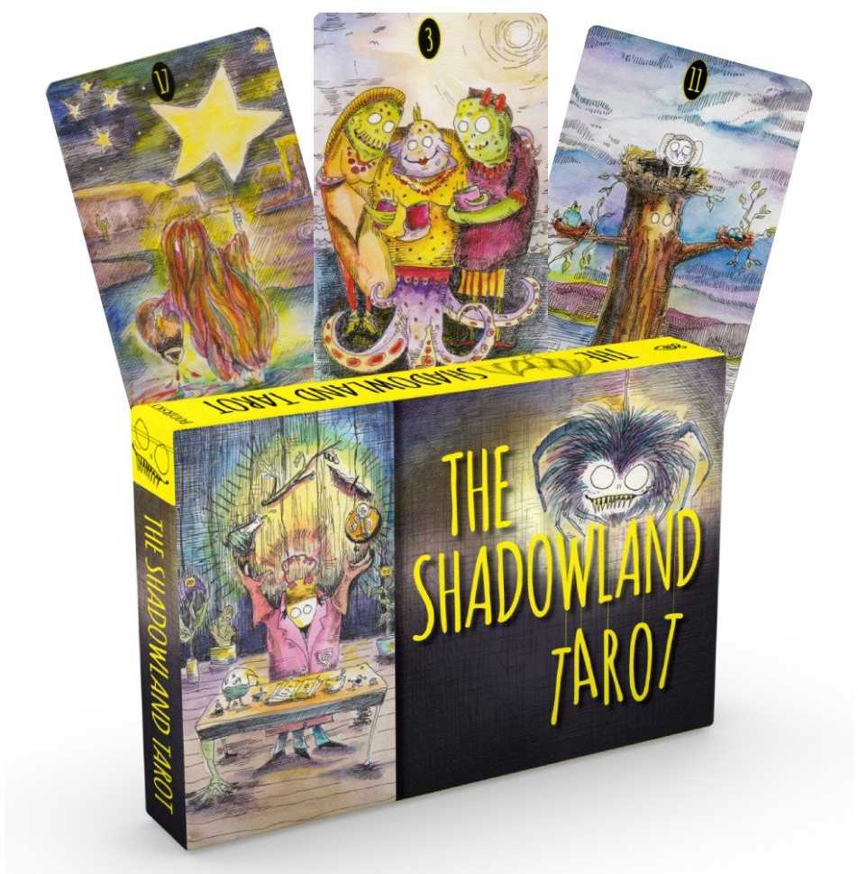KNYGA Schiffer Publishing The Shadowland Tarot Kortos
