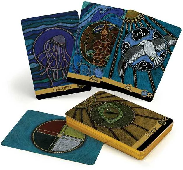 KNYGA Schiffer Publishing The Wild Elemental Oracle Kortos