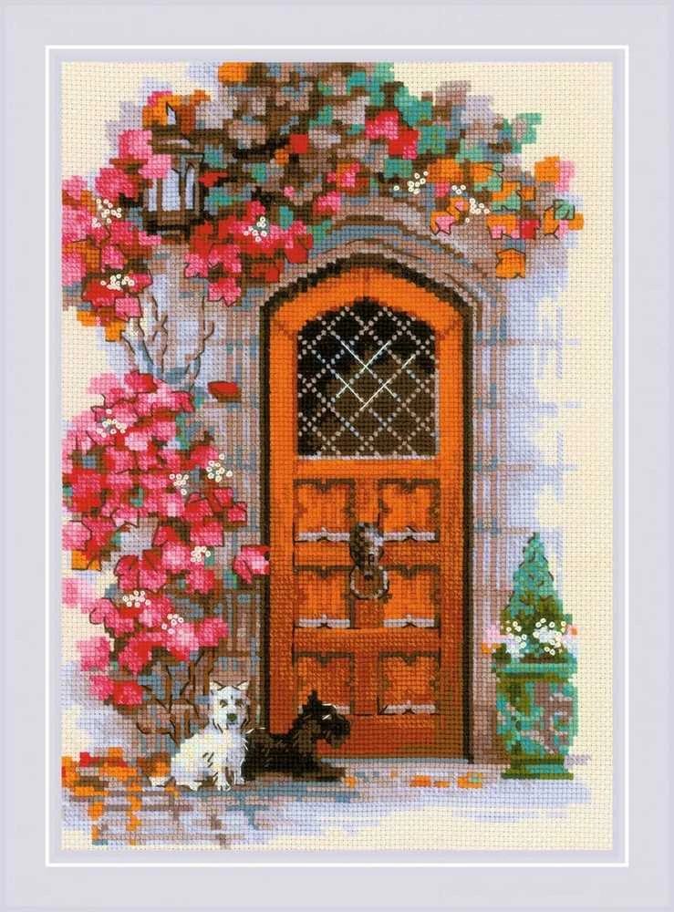 Scottish Door siuvinėjimo rinkinys iš RIOLIS Nr.: 1832