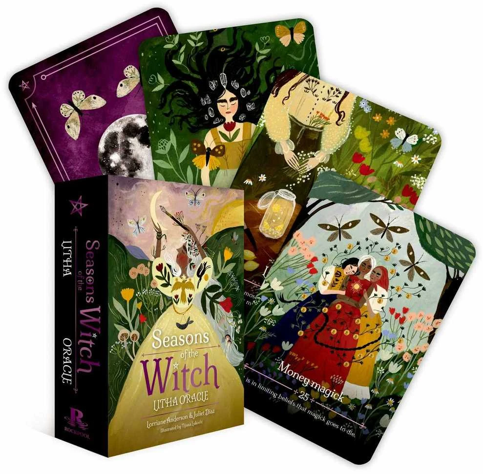 Seasons of the Witch Litha Oracle kortos Rockpool