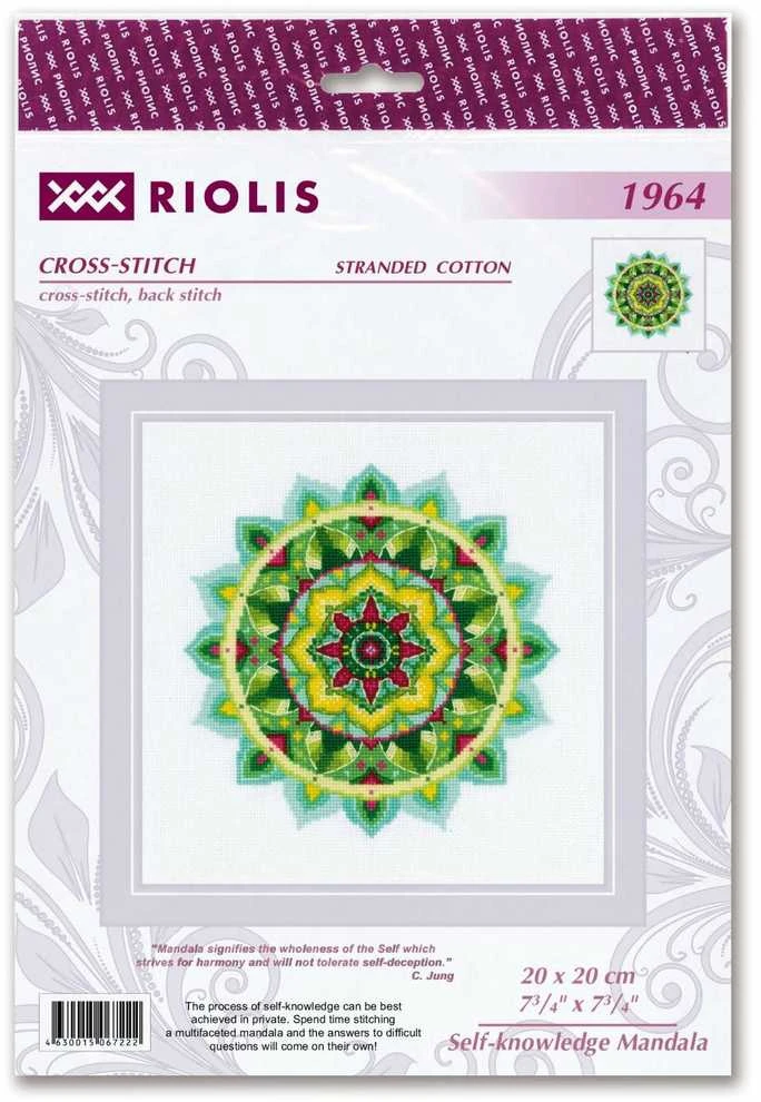Self-knowledge Mandala siuvinėjimo rinkinys iš RIOLIS Nr.: 1964