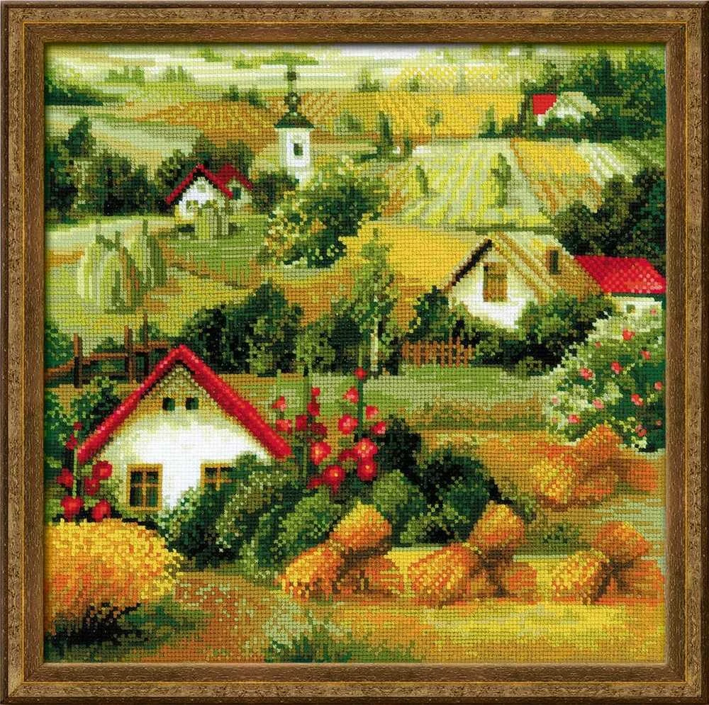 Serbiškas kraštovaizdis - siuvinėjimo rinkinys iš RIOLIS Nr.:1569