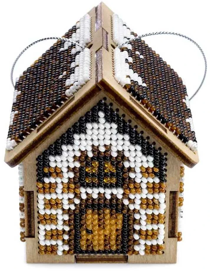 Siuvinėjimo karoliukais rinkinys ant medžio su PRECIOSA – Wonderland Crafts